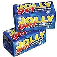 2 cajas de pastillas floculentas para piscina- de la marca Jolly Gel- 8 cubos